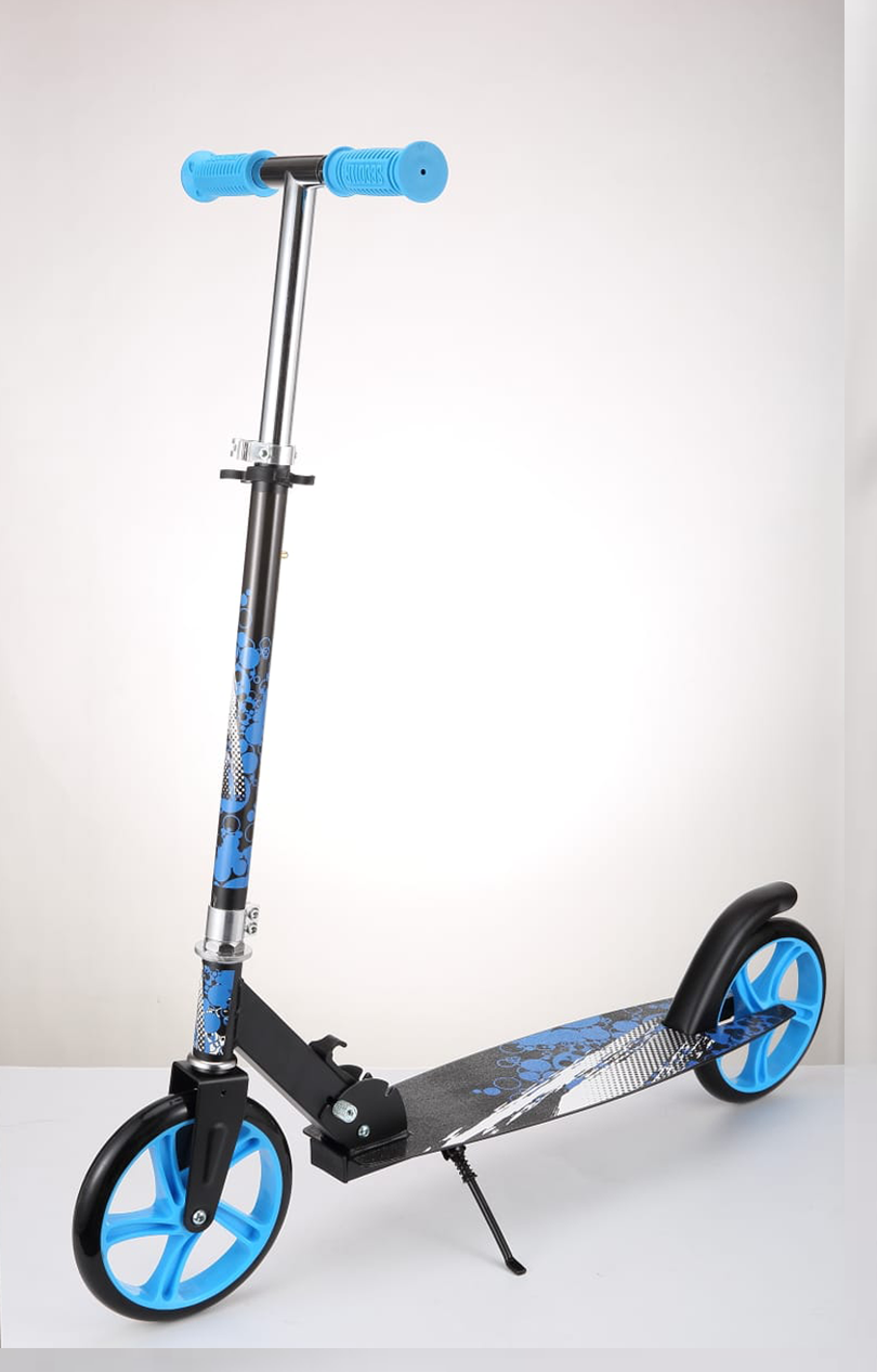 Blue Big Wheel Scooter - Larger Deck